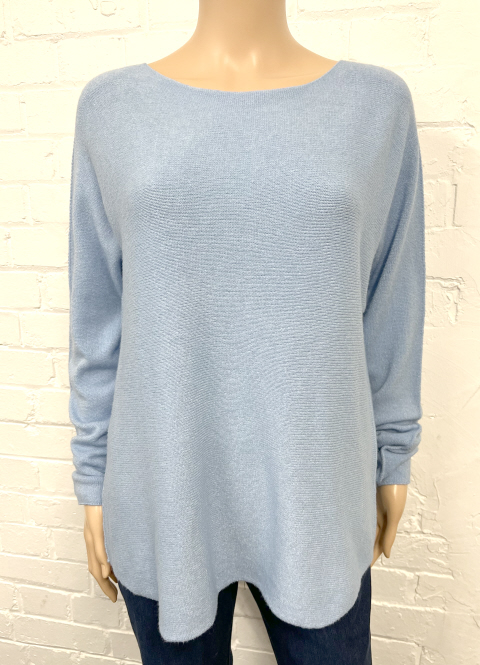 Italy Moda By Sugar Crisp Boat-Neck Jumper